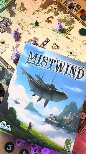 Mistwind Preview: Sky Whales, Trade Deals, and Tough Choices 🌫️✨(Board Games Direct)