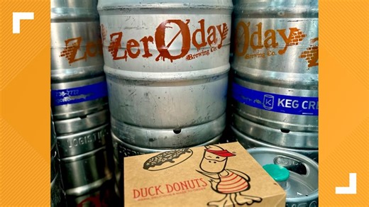 Duck Donuts collabs with Zeroday Brewing to unveil limited-time beer collection
