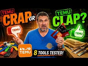 Crap Or Clap? - I Bought 8 Temu Tools So You Don't Have To