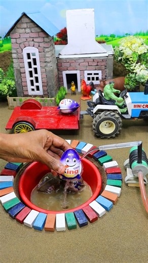 diy tractor video mini water pump science project #diykisanfarm #tractor #youtubeshorts