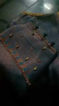 Simple Aari work design....