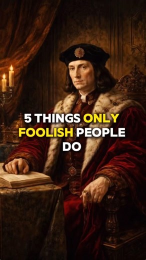 6 Things Foolish People Do Without Knowing