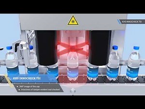 Intelligent KHS Innocheck TSI inspection system for reliable cap inspection