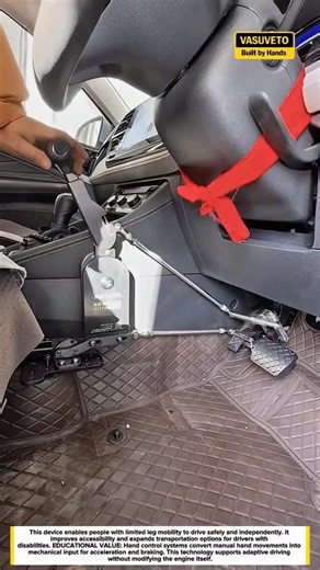 Hand Control System for Gas and Brake in Cars