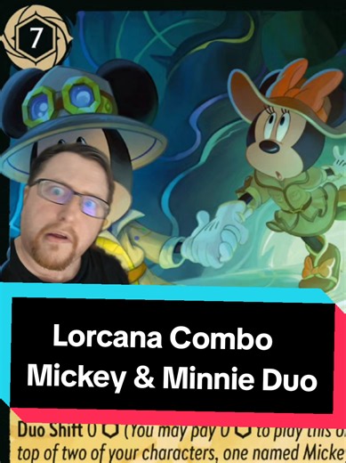 Lorcana Combo: Mickey & Minnie Duo Quest for 5 on Turn 3