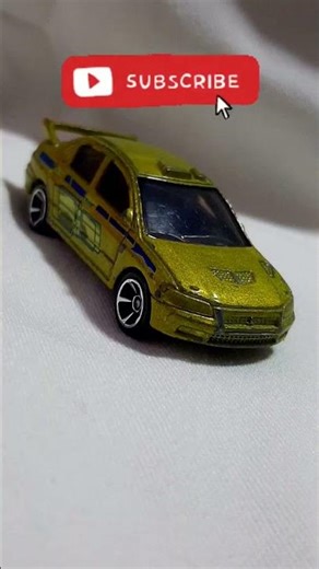 HOT WHEELS MISTUBISHI LANCER EVO 1/64 🔥💥🤩🤏🏽 #shorts