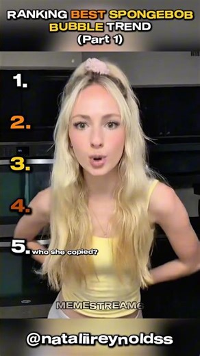 Ranking Best Spongebob Bubble Trend- Part 1