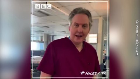 Stars of Holby City have some news...