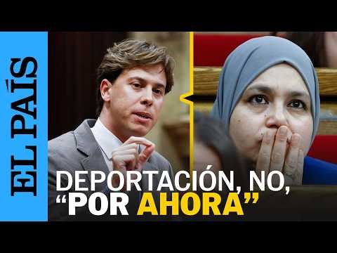 Vox amaga en el Parlament con la deportación de una diputada musulmana de ERC: "De momento, no"