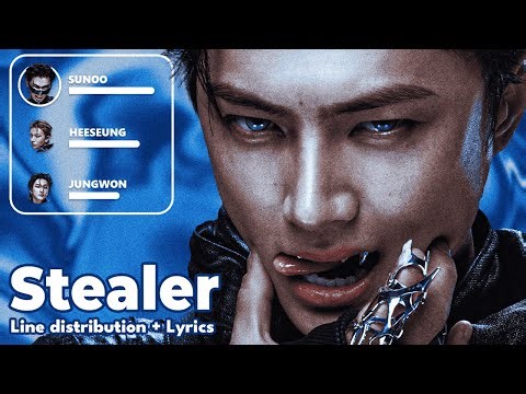 ENHYPEN - Stealer - Line Distribution + Lyrics