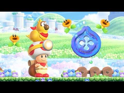 Super Mario Bros. Wonder + Meetup in Bellabel Park - ALL Captain Toad Levels (Co-op)