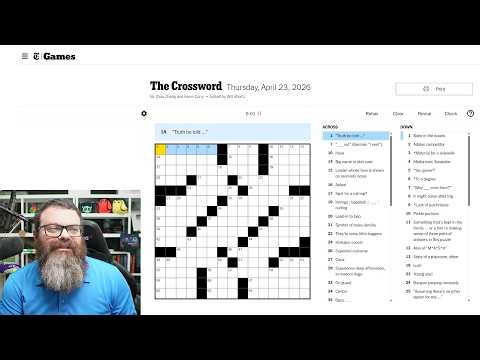 Learning Crossword Week 100 | NYT Crossword Thursday April 23, 2026
