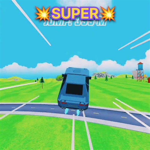 Mystry Car Ramp Jumping 🔥💥||#shorts