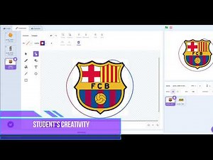 Drawing on Scratch vector editor