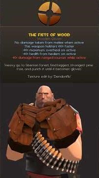 Reversed Weapon - Fists of Wood #teamfortress2 #tf2