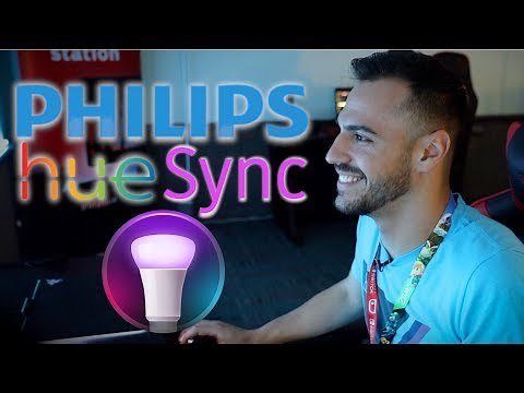 Philips Hue Sync Demo - Lighting for Video Games, Music, and More on Mac and PC