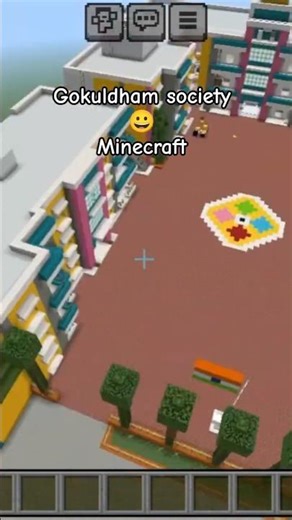 gokuldham society of minecraft #minecraft #trending #virel #animation #animations #build