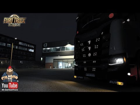 [ETS2 v1.57] Scania S - LED orange & white + grilles Logo
