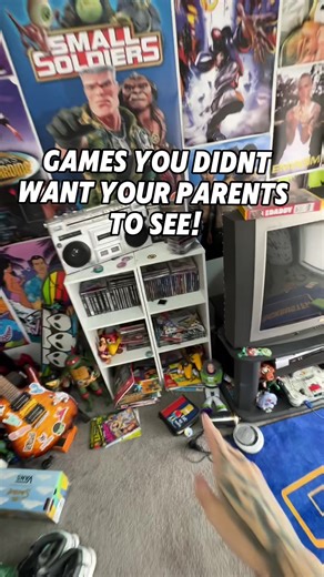 What are the Worst games to be caught playing!? 😂🫣 there's so many awkward video game moments that you didn't want your folks seeing. #gamer #retro #funny