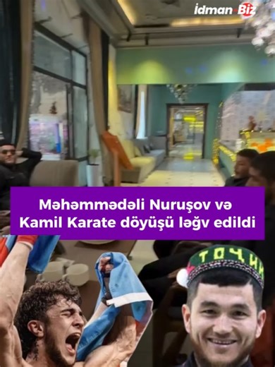 Məhəmmədəli Nuruşov və Kamil Karate döyüşü ləğv edildi “OCTAGON 68” turniri çərçivəsində baş tutmalı olan maraqlı qarşılaşma haqqında xoşagəlməz xəbər gəlib. Azərbaycanlı döyüşçünün səhhətində yaranan qəfil problem səbəbindən döyüş rəsmən ləğv olunub. #mma #oktagon #doyus #zede #idman