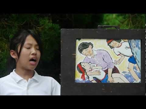 HIROSHIMA2012・紙芝居『原爆の子 サダコの願い』実演