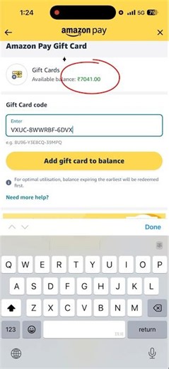 How To Add Amazon Pay Gift Card 🔥😭 #Amazonpay #giftcard #sabhow