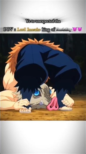 POV: Lord Inosuke — The King of Flexibility 😳🔥 | Inosuke Edit | Demon Slayer