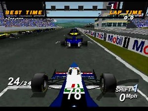 Formula 1 (1995) - PS1 Gameplay