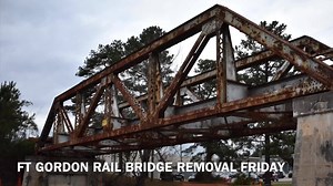 🔈Gordon HWY bridge removal Friday⚠️ Friday night the historic Edge Moor Railway Bridge over Gordon Highway will be removed. From 8 p.m. Friday until 6 a.m. Saturday morning, thru-traffic must detour in this area. The official signed detour for truck traffic follows SR 223 and SR 47 back to Gordon Highway. Local traffic may use other routes in the area during this time. The Edge Moor Railway Bridge is located on the northern boundary of Fort Gordon between Gate 3 and the proposed location of Gat