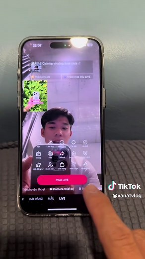 Cách ghim số điện thoại khi livestream trên TikTok