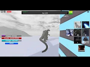 Heisei Godzilla showcase | Kaiju Alpha | Roblox