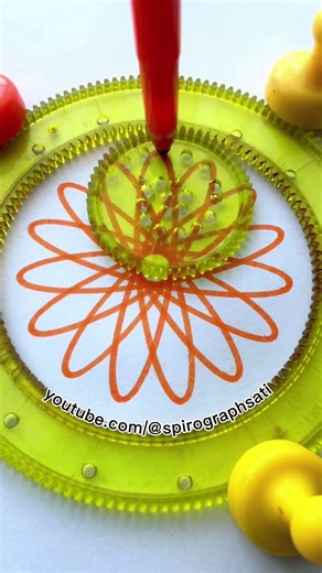 You Didn’t Expect the Reverse 🤯 #spirograph #shorts #patternart #satisfying