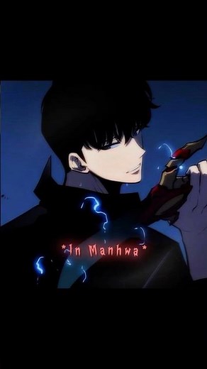 Jinwoo In Manhwa ☠️ | Solo Leveling #shorts