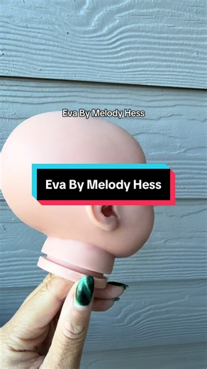 Our Eva cuddle baby is all done being painted! Idk what happened to her lips but we’re all good now! #reborncommunity #rebornbaby #reborn #rebornartist #reborndoll