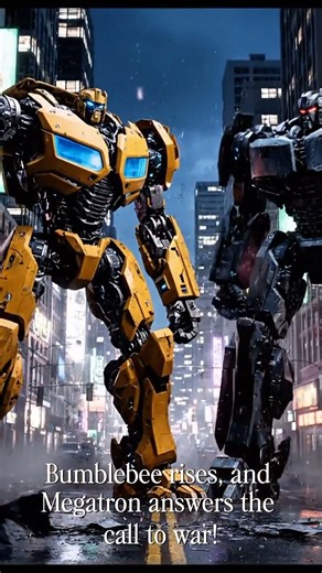 From the streets to the battlefield… Bumblebee rises, and Megatron answers the call to war!