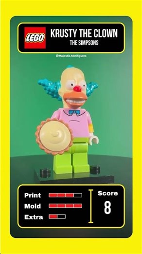 LEGO Krusty the Clown | The Simpsons #lego #71005 #thesimpsons