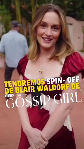Tendremos spin-off de Blair Waldorf de Gossip Girl, y aunque todavía no se tiene una idea clara si harán una serie más adelante, la autora del libro, Cecily von Ziegesar, confirmó que ya esta trabajando en esta segunda parte de la historia, que abordará la vida de la más glam de las chicas del Upper East Side. #GossipGirl #BlairWaldorf #LeightonMeester #BlairWaldorfEdit