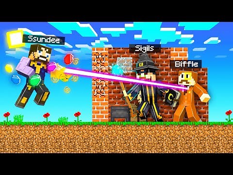 Building a MAGIC FORTRESS in Insane Craft