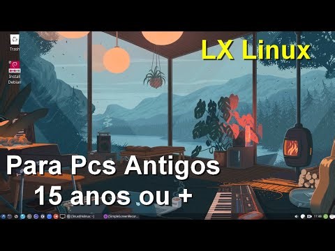 LX Linux uma versão light do Debian com instalação mínima usando LXDE. Para Pcs Antigos 15 anos ou +