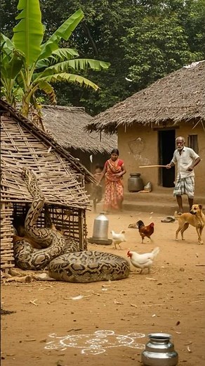 White Hen Just Took Down a Python