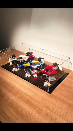 Perfect LEGO Display Case for F1 Models