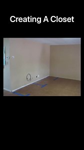 Creating A Closet With Metal Framing And Drywall. #metalframing #drywall #closet #closetgoals #closetdesign #drywallinstallation #drywallfinishing #drywallfinisher #homeimprovement #homeimprovementprojects #howto #howtomake #paulpeck #paulpeckdrywall | Paul Peck
