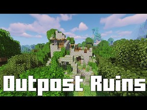 Minecraft Outpost in Ruins | Abandoned Fortress Build Inspiration