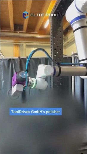ELITE ROBOTS CS66 Cobot: High-Precision Grinding & Edge Rounding of Complex Cast Parts