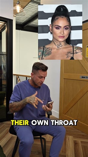 Removing Kehlani's Throat Tattoo
