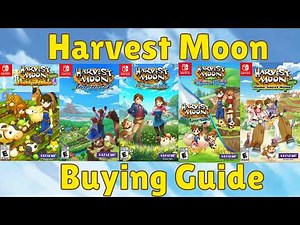 The Ultimate Harvest Moon Buying Guide for the Nintendo Switch!