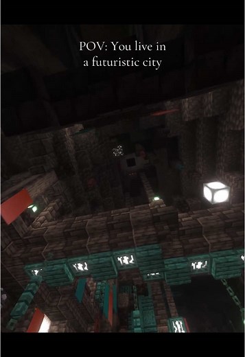 Futuristic Minecraft Base Style