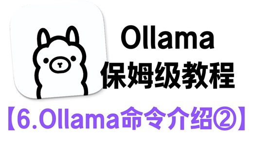 【Ollama保姆级教程】6.Ollama命令介绍②