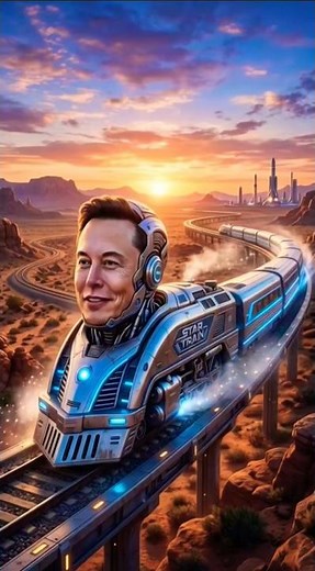 Elon Musk Star Train 🚀