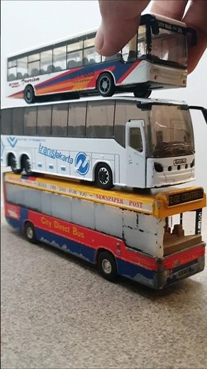 Diecast model bus collection #diecast #bus #busmania #shorts